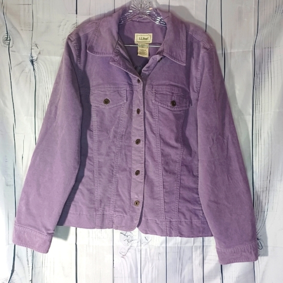 L.L. Bean Jackets & Blazers - L.L. Bean Vintage Women's Purple Y2K Velvet Jacket